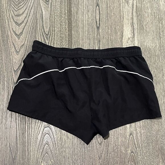 Hollister Activewear Shorts Elastic Drawstring Waist Pull-On Workout Black M - Picture 4 of 4
